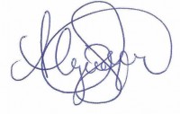 The image of Alejandra Duque Cifuentes' signature